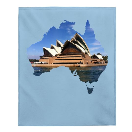 Australia Sydney Opera House Baby Blanket