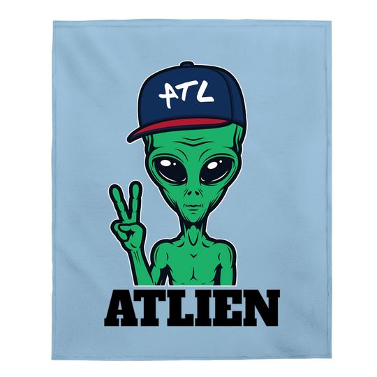 Atlanta Atlien Atl Gift Baby Blanket