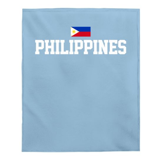 Philippines Jersey Sports Flag Baby Blanket
