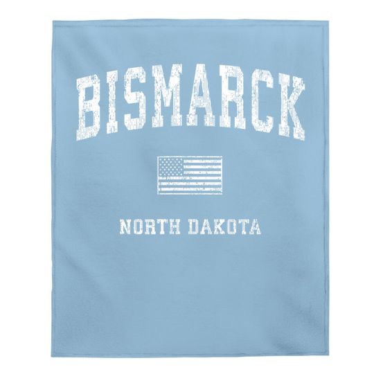 Bismarck North Dakota Baby Blanket