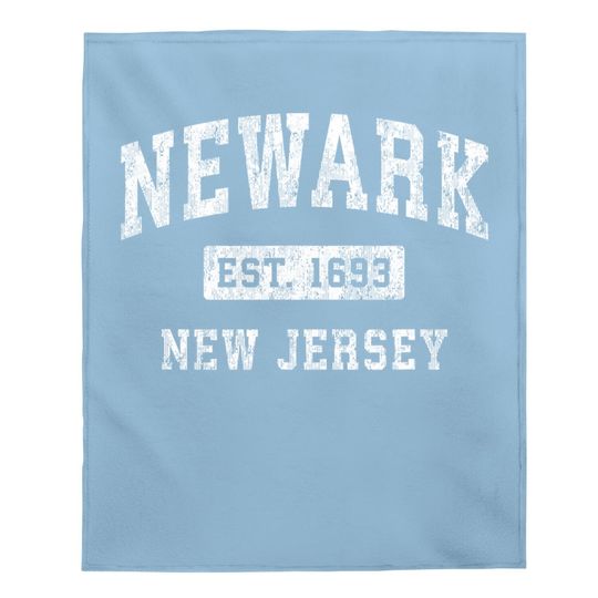 Newark New Jersey Baby Blanket