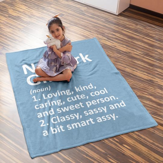 Newark New Jersey Baby Blanket