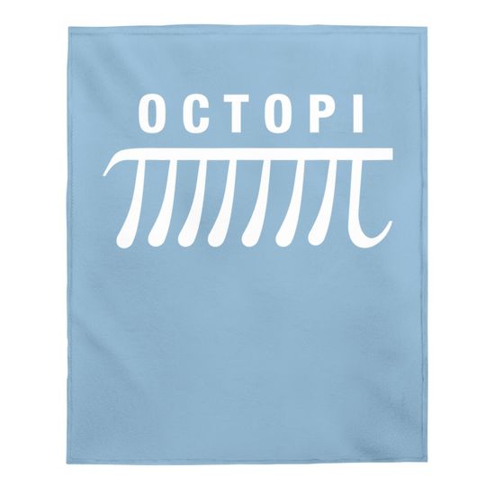 Octopi Science Math Pi Great Baby Blanket