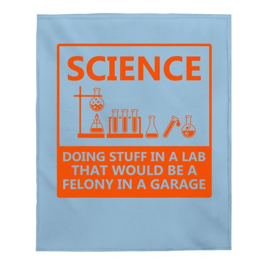 Science Chemistry Baby Blanket