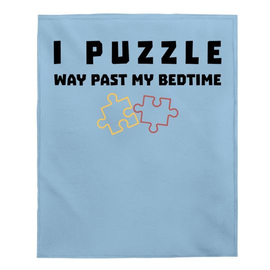 Jigsaw Puzzle Baby Blanket