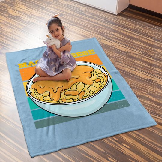 Mac And Cheese Apparel For Cooking Baby Blanket