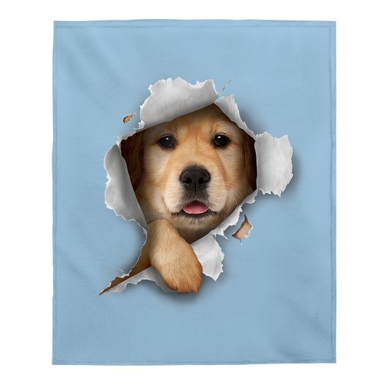 Golden Retriever Baby Blanket