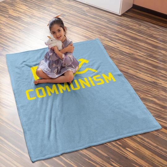 Fu Communism Baby Blanket - Anti-communist Protest Baby Blanket