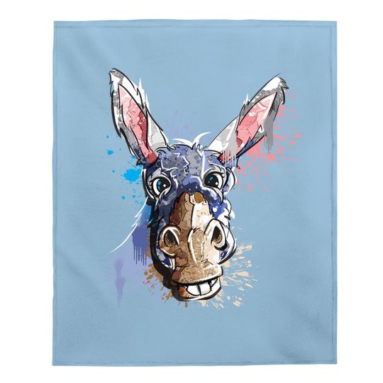 Donkey Baby Blanket