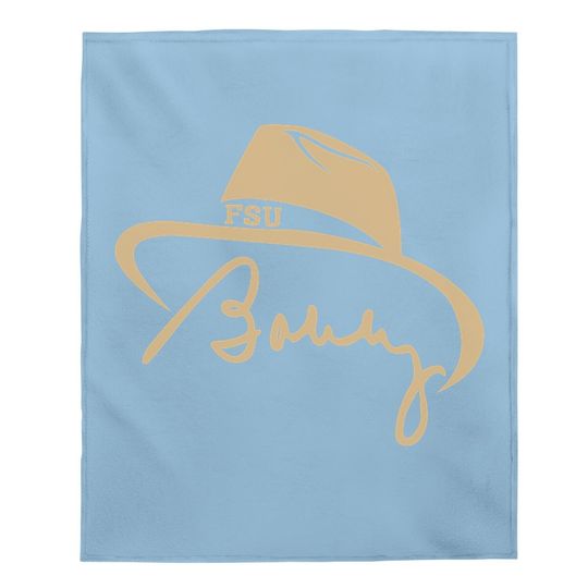 Bobby Bowden Dadgum Legend Baby Blanket Bobby Baby Blanket