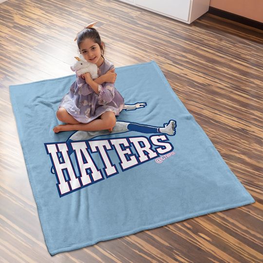 Josh Allen Jumping Over The Haters Baby Blanket