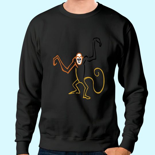 Crazy monkey Sweatshirt
