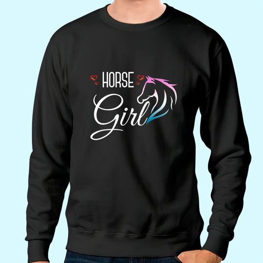 Horse Girl Equestrian Sweatshirt