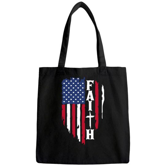 Women's 4th of July Tote Bag American Flag Graphic Tees Patriotic Stars Stripes Independence Day Tops
