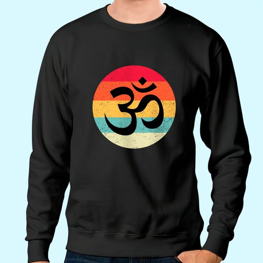 Om Symbol Aum Ohm Hindu Zen Tantra Yoga Day Namaste Gift Sweatshirt