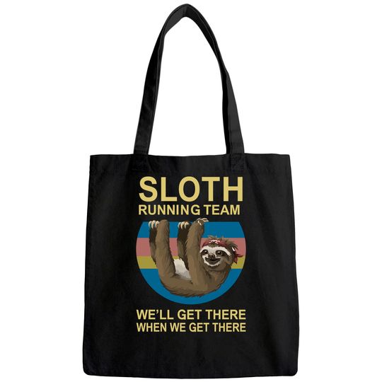 Beopjesk Women's Sloth Running Team Tote Bag Short Sleeve I Hate People Graphic Tees Tops