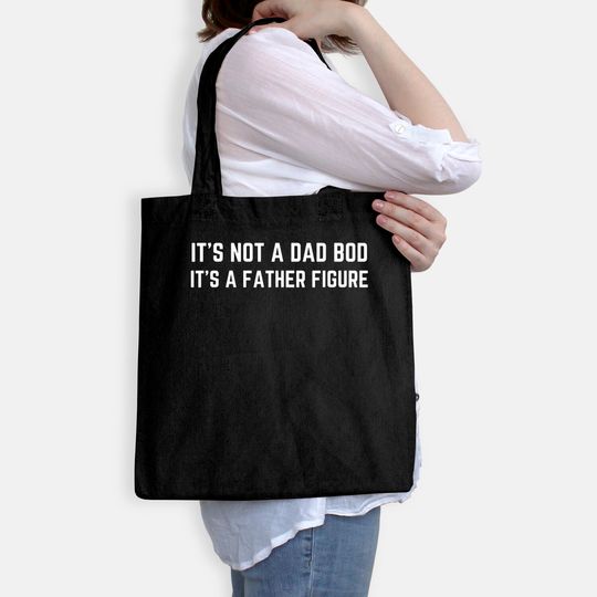 Men's Tote Bag It's Not A Dad Bob It's A Father Figure