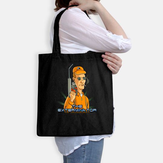 King of The Hill Dale Gribble The Exterminator Dale Terminator Movie Mashup Unisex Tote Bag