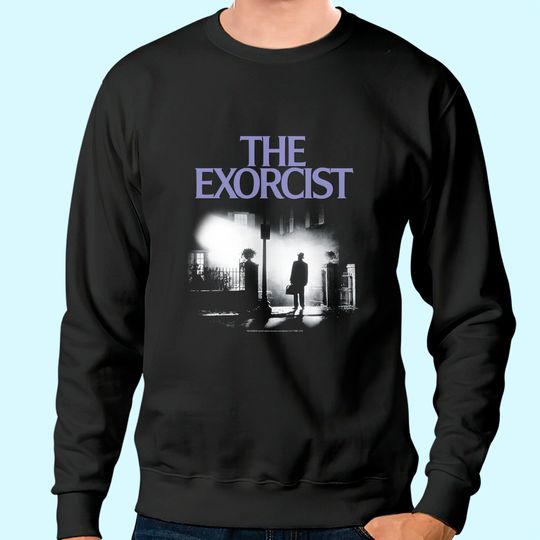 The Exorcist Purple Logo Sweatshirt