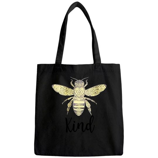 Bee Kind Graphic Womens Tote Bag Junior Teen Girls Short Sleeve Crew Neck Summer Casual Loose Tee Tops