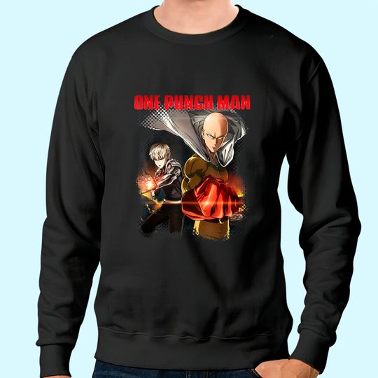 Anime-One-Punch-Kawaii Otaku-Man-Japanese-Waifu Manga Sweatshirt