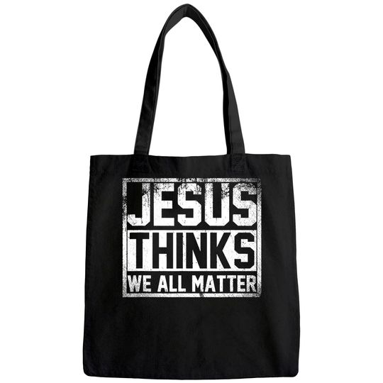 Religious Christian Gift Faith Jesus Tote Bag