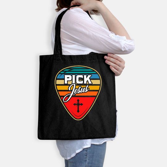 Pick Jesus Tote Bag