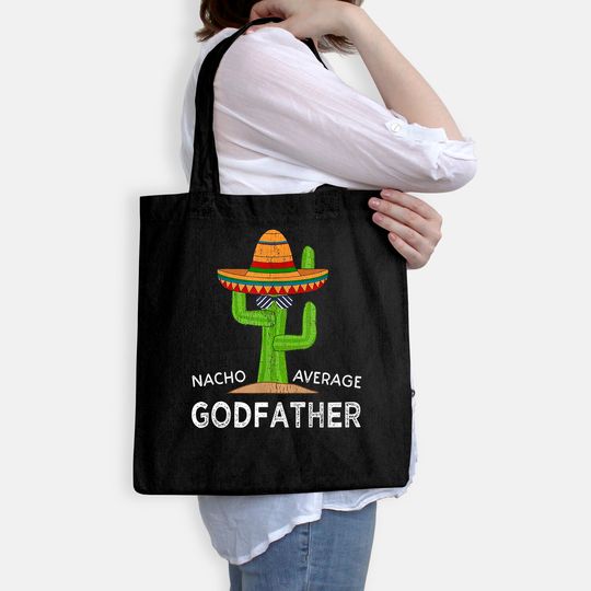 Fun Godparent Humor Gifts | Funny Meme Saying Godfather Tote Bag