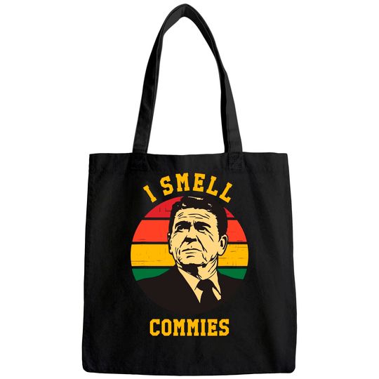 Conservative I Smell Commies Tote Bag