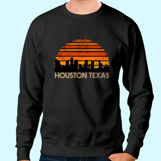 Houston Texas Vintage Sweatshirt