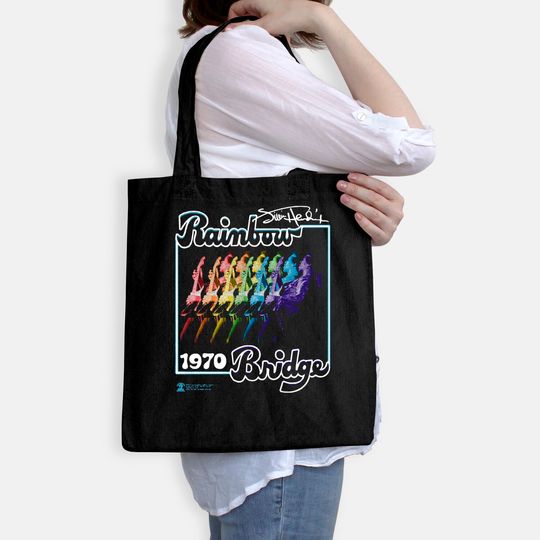 Jimi Hendrix - Mens Rainbow Bridge Tote Bag