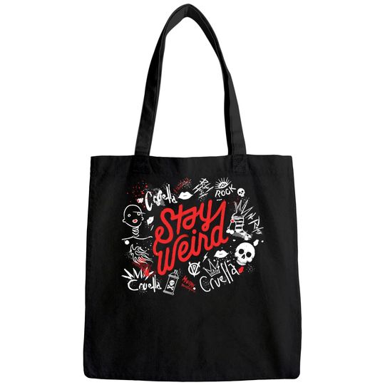 Cruella Stay Weird Tote Bag