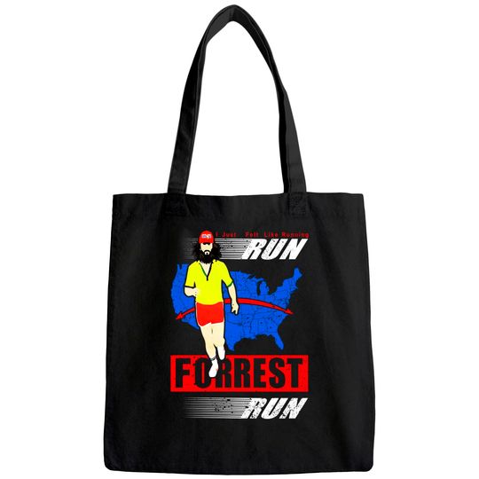 Forrest Gump Run Forrest Run Tom Hanks Unisex Tote Bag