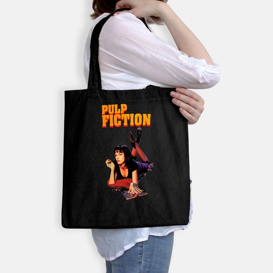 Nirvan Pulp Fiction Mia  Unisex Tote Bag