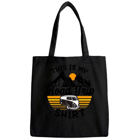 This Is My Road Trip Tote Bag RV Camper Tote Bag