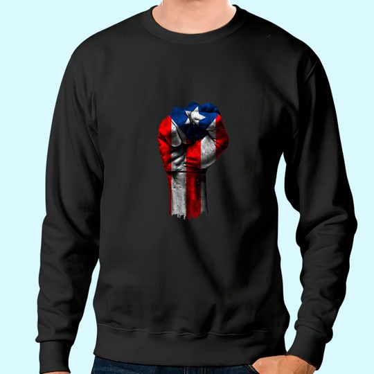Puerto Rico Fist Sweatshirt