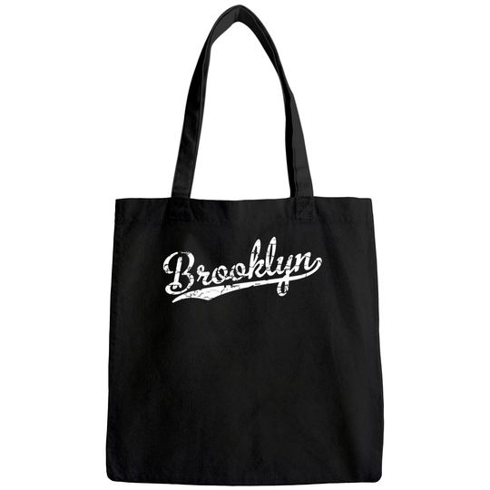 Brooklyn NY Retro Tote Bag