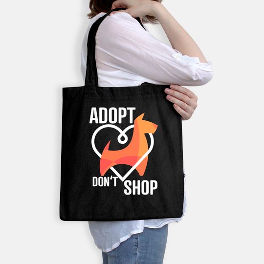 Adopt Don't Shop - Animal Rescuer Tote Bag