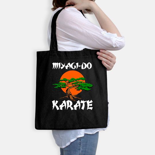 Vintage New Miyagi-Do Karate Cool Bonsai Tote Bag