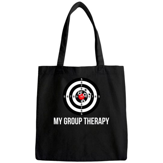 Gun Group Therapy Shooting Range Tote Bag