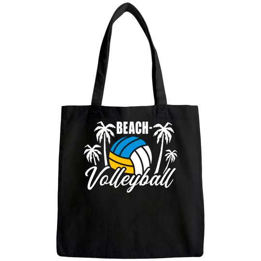 Beach Volleyball Tote Bag