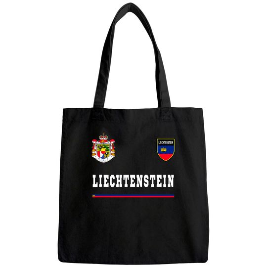 Liechtenstein Flag Football Tote Bag