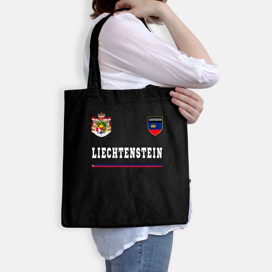 Liechtenstein Flag Football Tote Bag