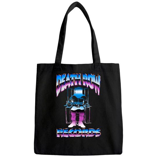 The Row Records Chrome Logo Tote Bag