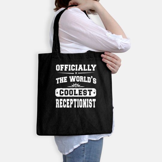 The World's Coolest Receptionist Tote Bag