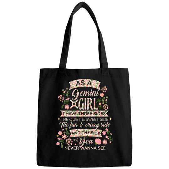 Gemini Astrology Zodiac Sign Women Gemini Tote Bag