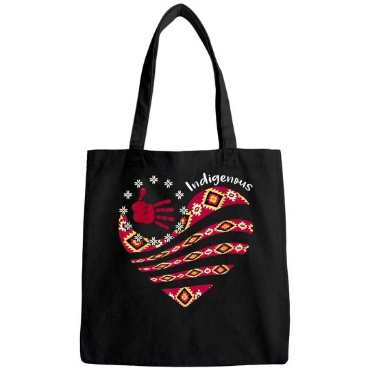 Indigenous Woman Native American Strong Tote Bag