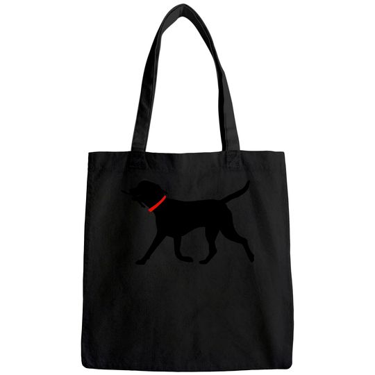 Labrador Retriever Tote Bag Play Fetch Black Lab Tote Bag