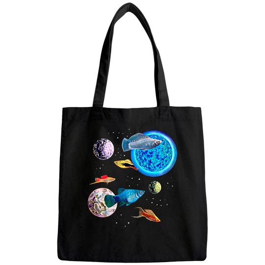 Platies Community Fish Tank Tote Bag