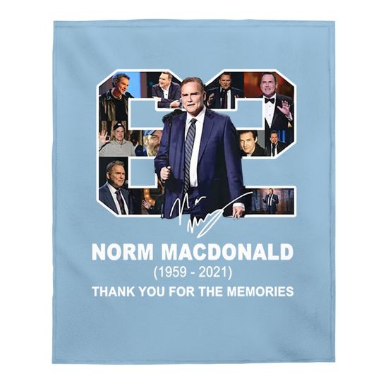 Rip Norm Macdonald 1959-2021 Baby Blanket